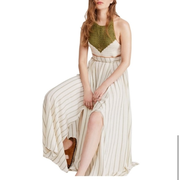 Free People Athena Goddess Gown Size Medium - Picture 7 of 13